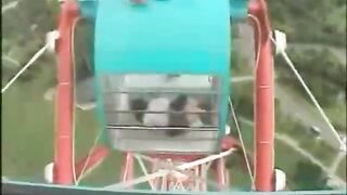 WEBCAM - japanese girl nudity masturbating in Ferris wheel