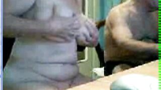 Old Couple on Webcam