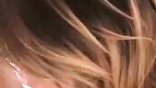 Blond blowjob