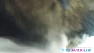 Racoon fur blowjob