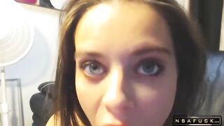 Lana Rhoades Smoking Big Ass Big Tits Teen Masturbating with Toys