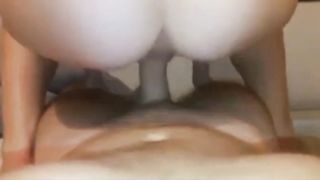 Cheating girl amazing fuck and creampie