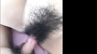 Full Hairy Japanese Fucked And Creampied