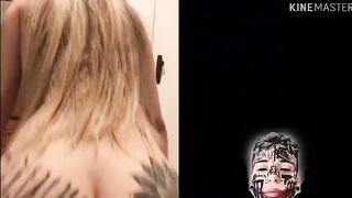 KJ 06 - Blonde tattooed and addicted to dick