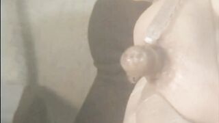 BDSM nipple play with needles from Japan