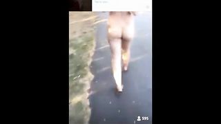 Walking Butt Naked in Public