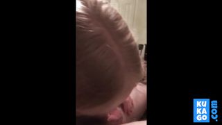 18 year old blonde sucking my cock