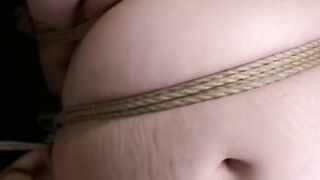 Japanese BBW Fisted And Played In Hard Bondage