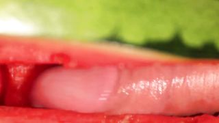 water melon cum - fucking a melon and cumming