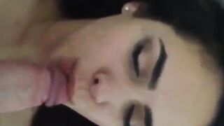 Amateur Blowjob and Facial