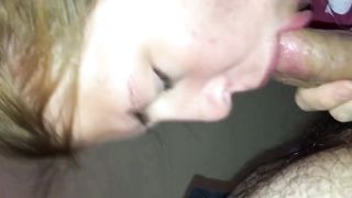 cum in mouth blowjob swallow