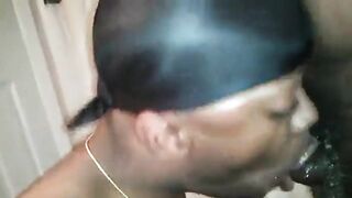 Thirsty Black Thug Blowjob