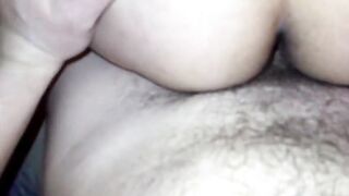 Our Little hairy pussy creampie