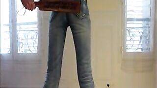 Slender Girl Ass Padle Spanking