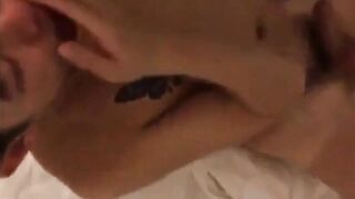 asian twink sucks & fingered (1'56'')