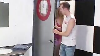 Blonde Anal In Bathroom