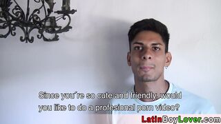 Chiseled latins getting busy with each others dicks